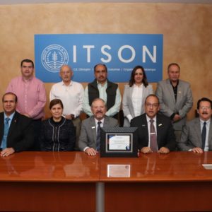 Entrega COPEVET reconocimiento de acreditación al programa del Instituto Tecnológico de Sonora (México)